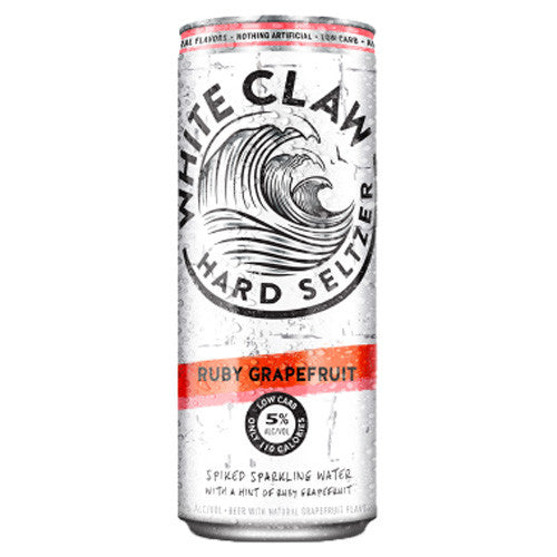 White Claw Ruby Grapefruit Hard Seltzer (6pk 12oz cans)