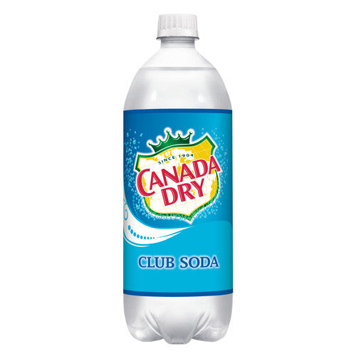 Canada Dry Club Soda (Single 1L bottle)