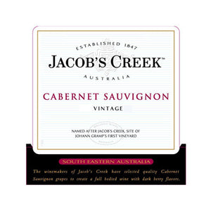 Jacob's Creek Cabernet Sauvignon, South Eastern Australia, 2014 (1.5L)