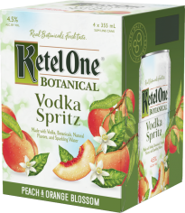 Ketel One Botanical Peach & Orange Blossom 4pk 355ml