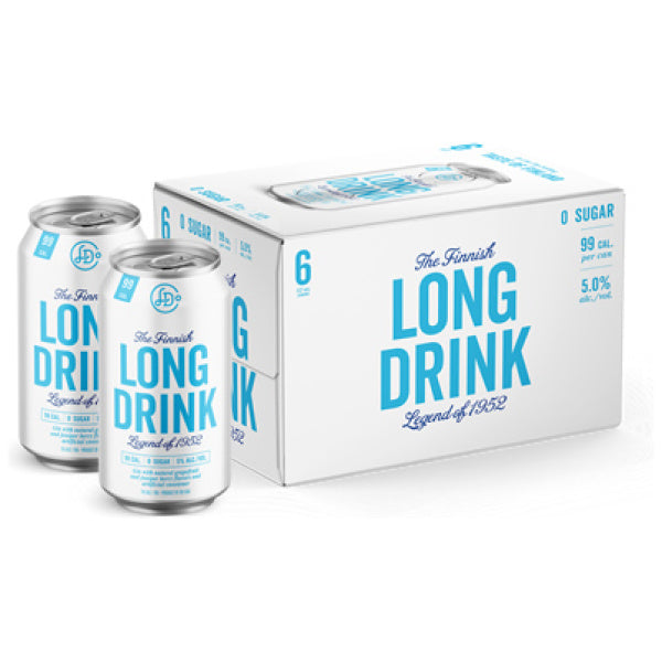 Long Drink Zero 6pk cans
