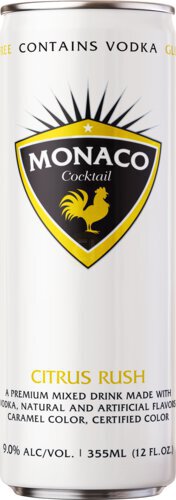 Monaco Citrus Rush Cocktail 12oz