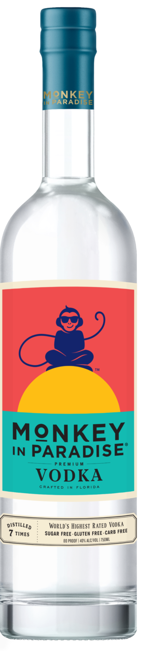 Monkey in Paradise Vodka 750ml