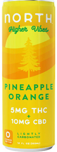 North Vibes Pineapple Orange 4pk 12oz cans