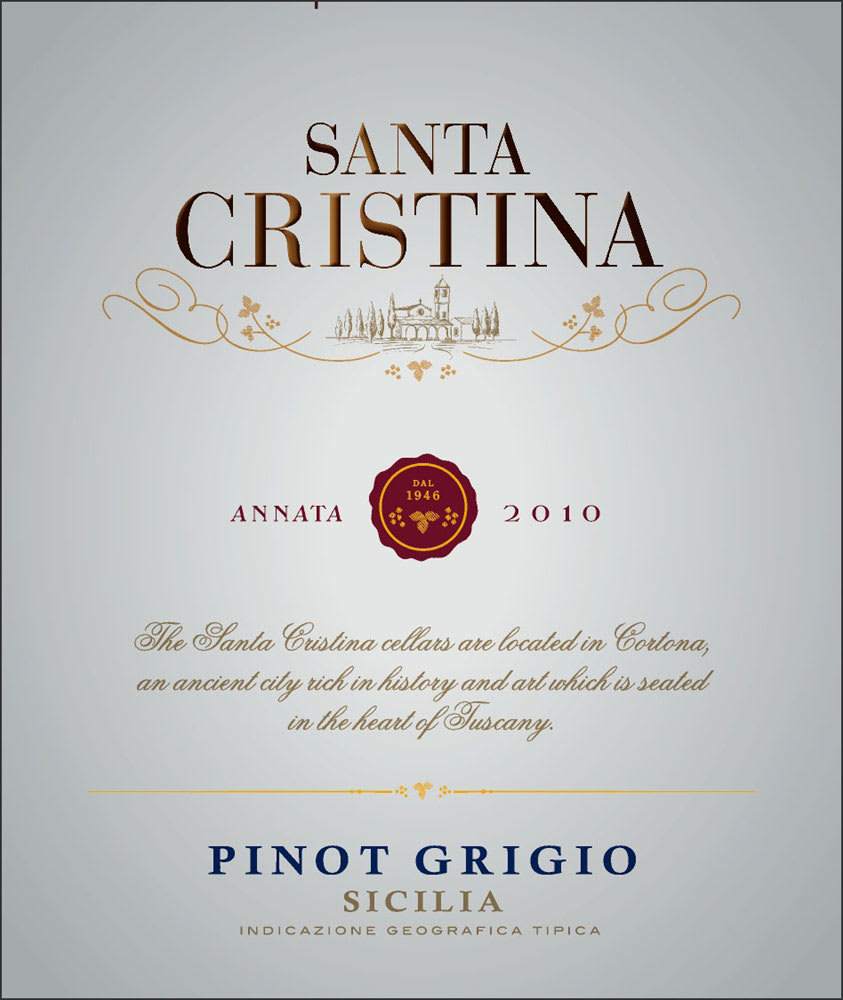 Antinori Santa Cristina Pinot Grigio 2023 750ml