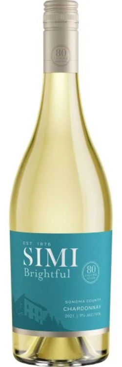 Simi 2021 Brightful Chardonnay (Sonoma County) 750ml