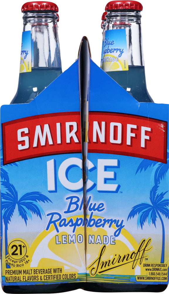 Smirnoff Ice Blue Raspberry Lemonade 6pk