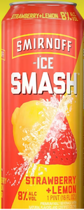 Smirnoff Strawberry Strawberry + Lemon 1 Pint