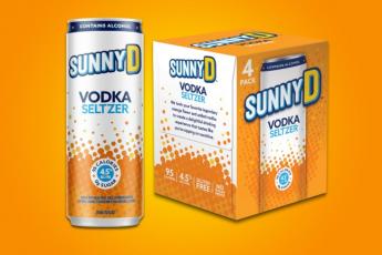 SunnyD 4pk 12oz Vodka Seltzer 4pk Orange Pineapple