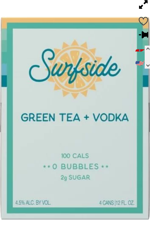 Surfside Green Tea + Vodka 4pk