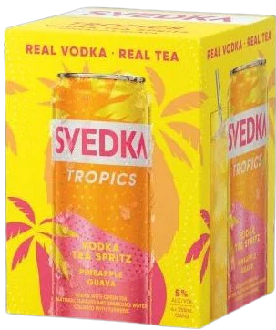 SVEDKA Tropical Vodka Tea Spritz 4PK