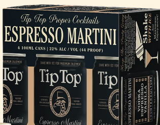 Tip Top Espresso Martini 4pk 22% ALC/VOL