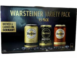 Warsteiner 15pk 12oz Variety Pack Cans