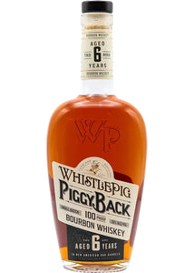 Whistlepig Piggy Back Bourbon Small Batch (aged 6yrs) 750ml