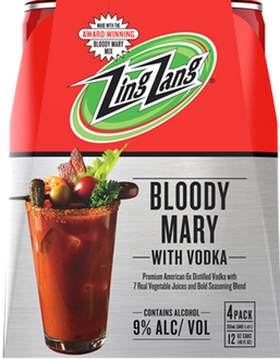 Zing Zang Ready to Drink Bloody Mary 4pk