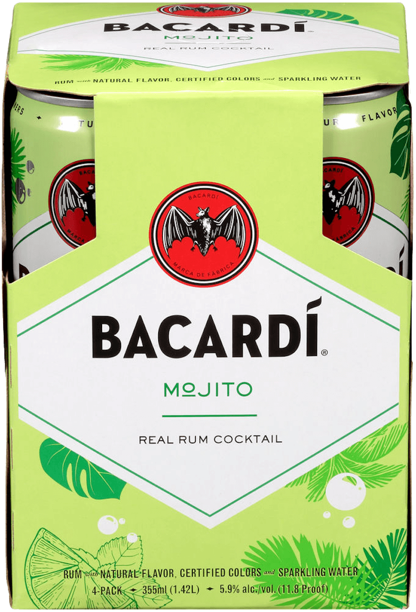 Bacardi Mojito 4pk cans