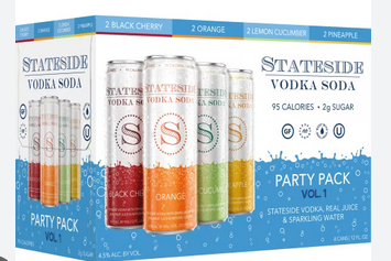Stateside Vodka Soda 8pk 12oz