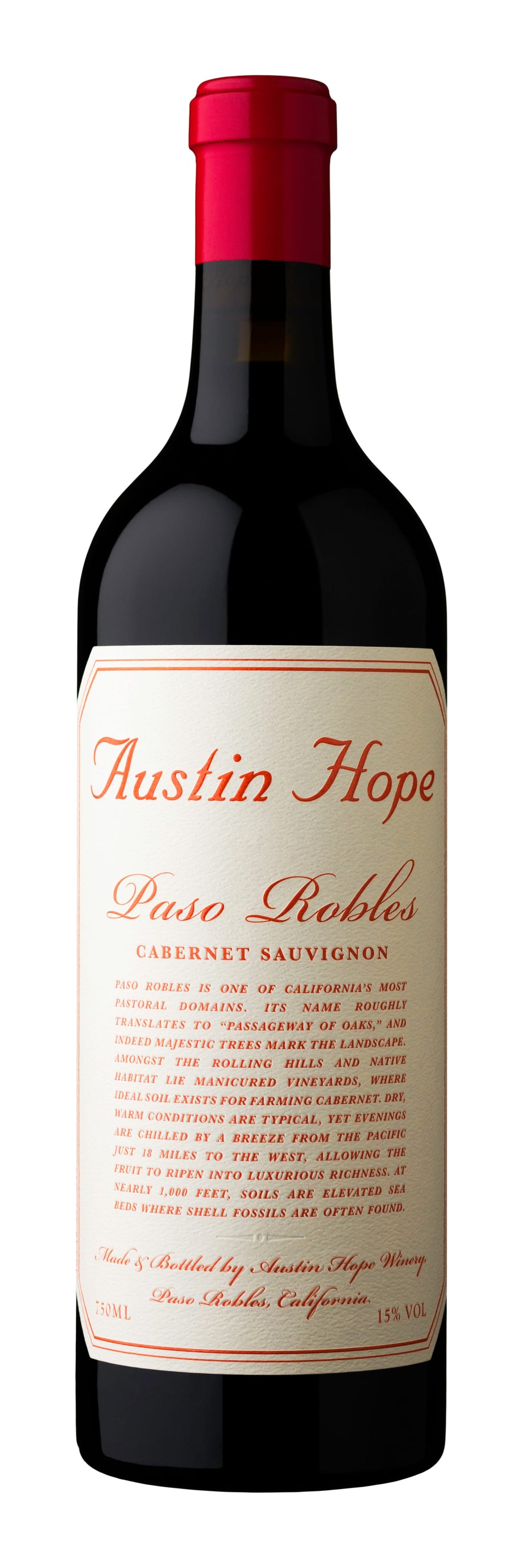 Austin Hope Cabernet Sauvignon 2022 1L