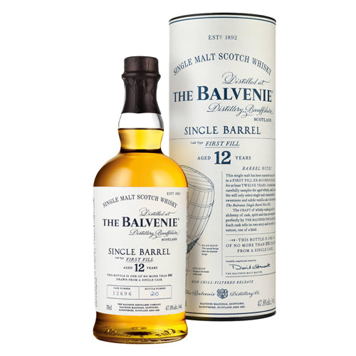Balvenie 12 Year Old Single Barrel (750ml)