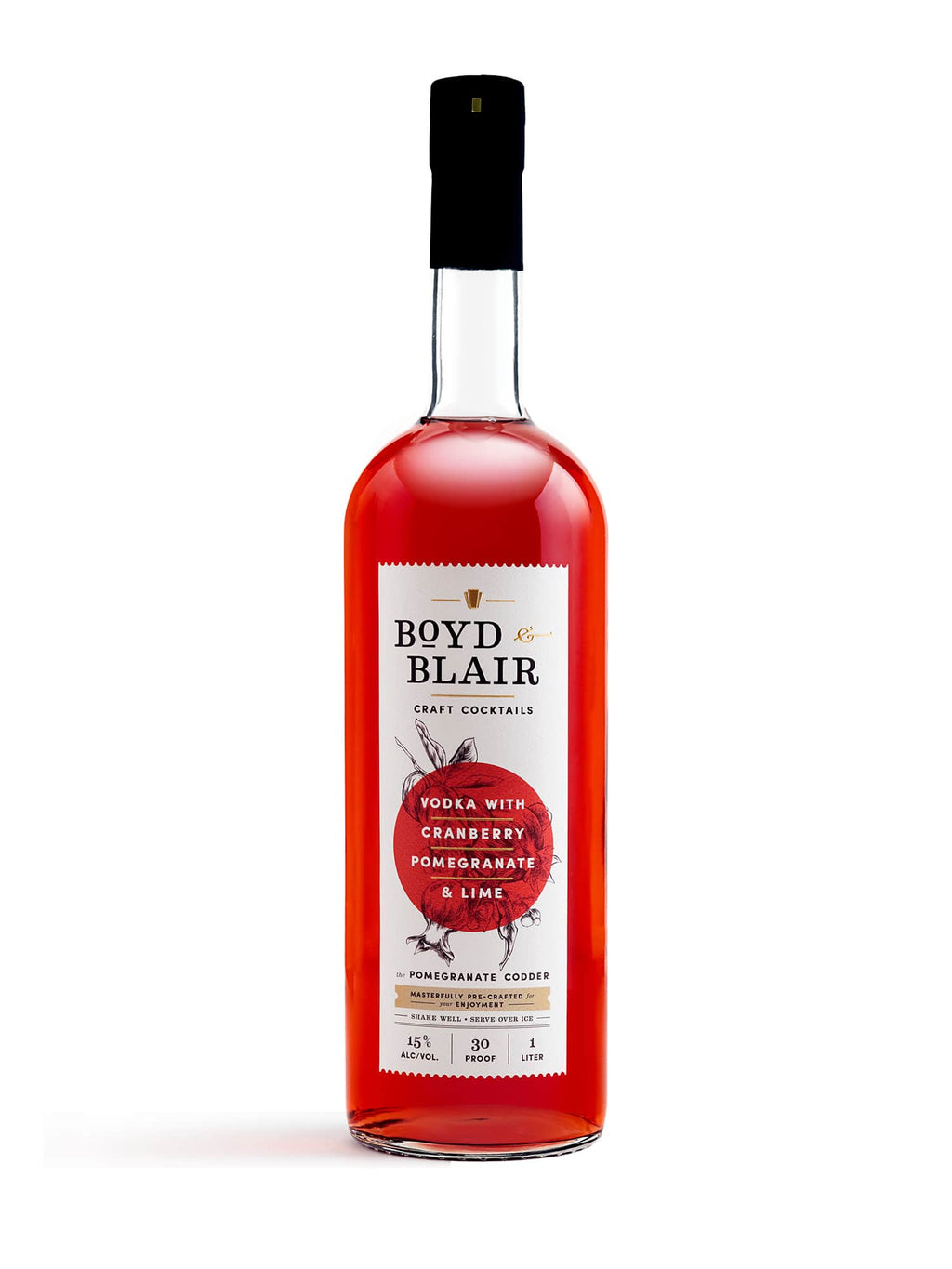 Boyd & Blair Cranberry Pomegranate Codder w/Lime 1L