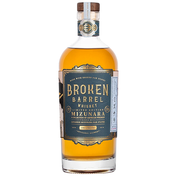 Broken Barrel Whiskey Mizunara 750ml