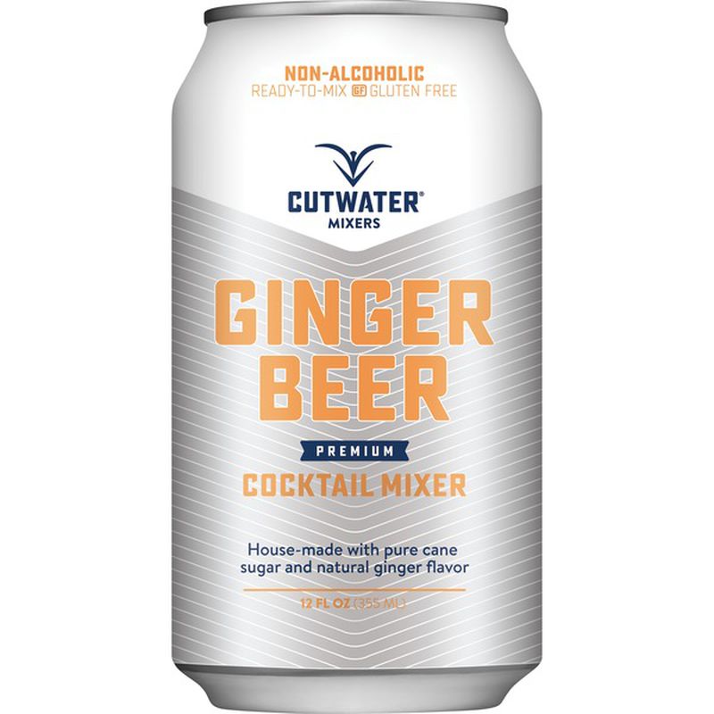 CUTWATER GINGER BEER 4PK CANS
