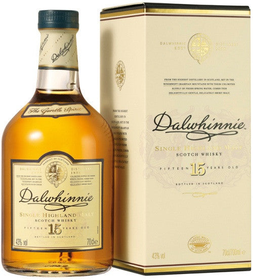 Dalwhinnie 15 Year Single Highland Malt Scotch Whisky (750ml)