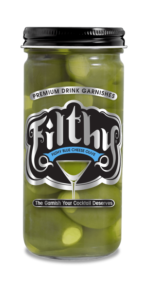 Filthy Blue Cheese Olives - Premium Drink Garnishes