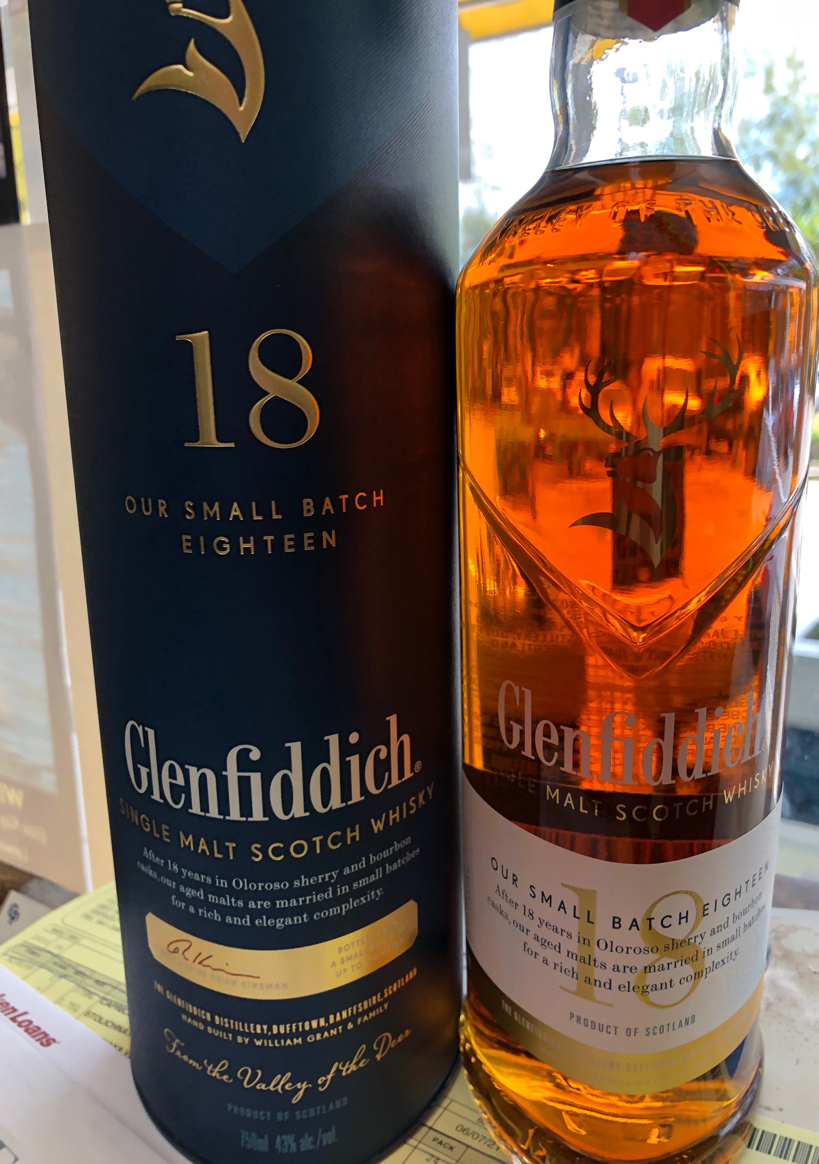 Glenfiddich - our small batch 18