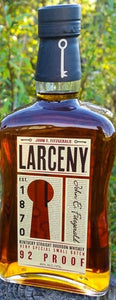 Larceny Small Batch Bourbon 750ml.