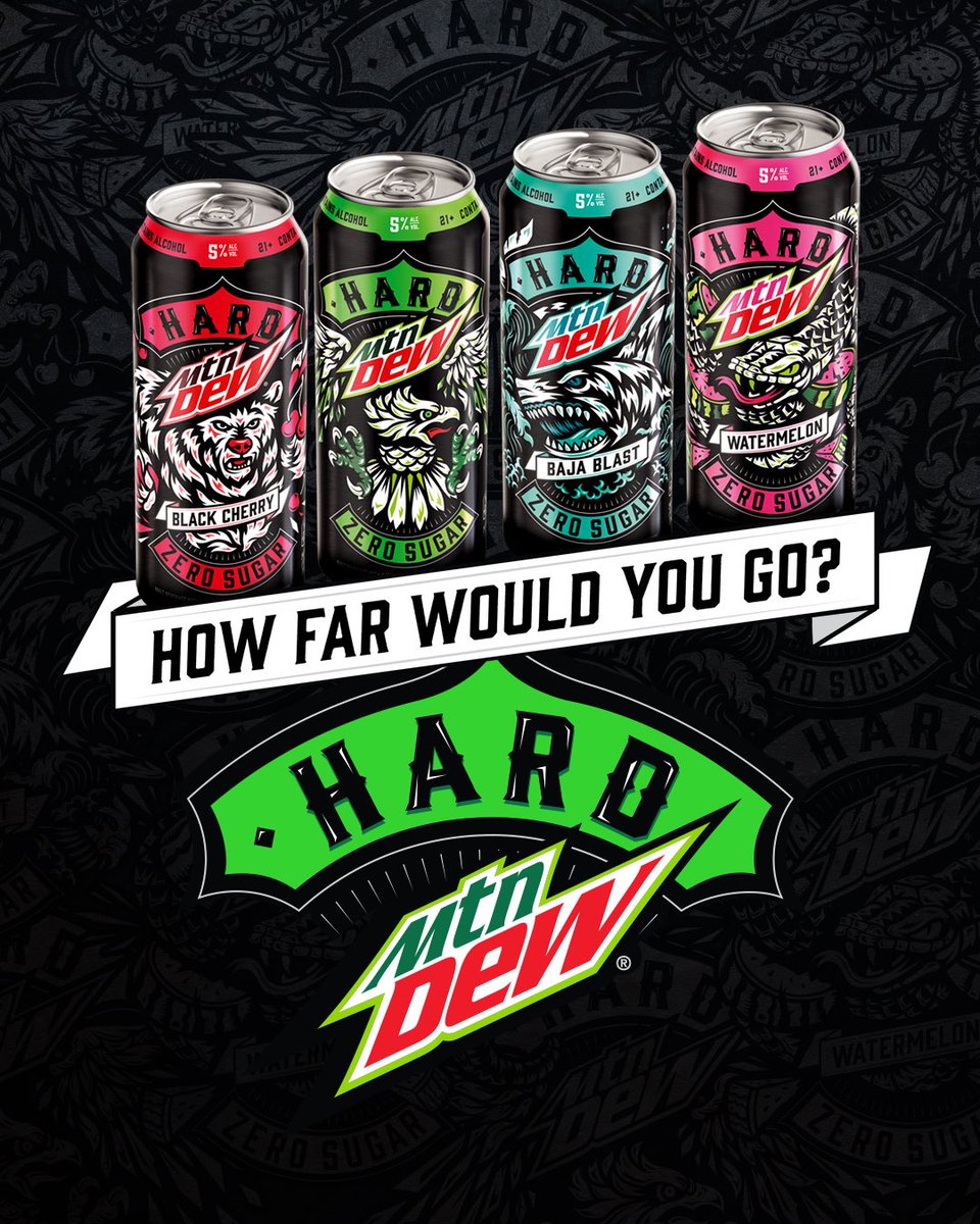 Mountain Dew Hard Soda Mixed 12pk