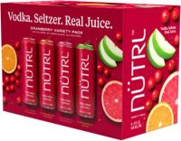 Nutrl Cranberry Vodka Seltzer 12oz 8pk Can