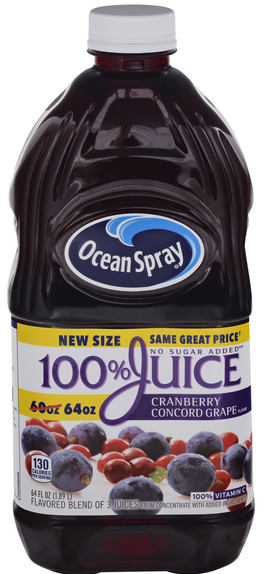 OceanSpray Cran/Grape Juice 64 oz.