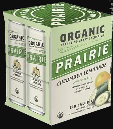 PRAIRIE CUKE LEMONADE 4PK CANS