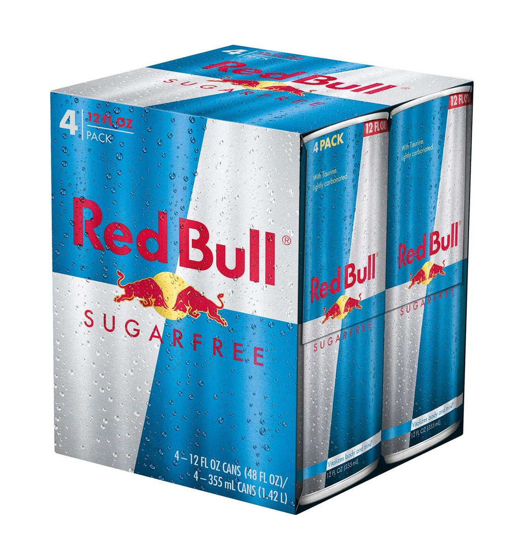 Red Bull Sugar Free 4pk.