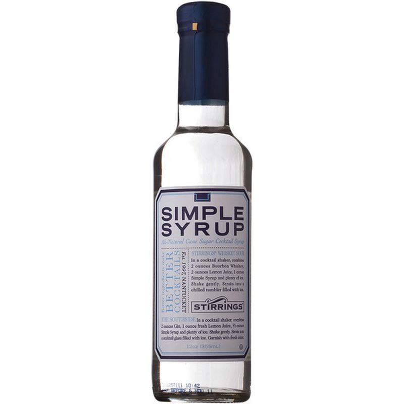 Stirrings Simple Syrup 12 oz.