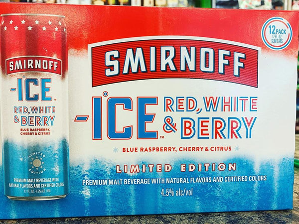 Smirnoff Ice Red, White, Berry - Shop Malt Beverages & Coolers at