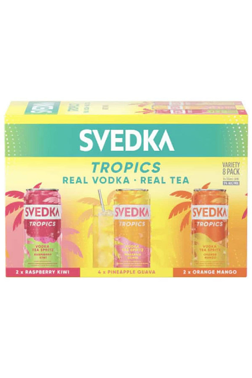 Svedka Vodka Tropics Variety Tea Spritz 8Pk