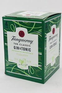Tanqueray Classic Gin & Tonic 4pk