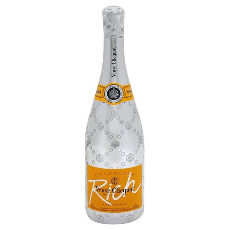 Veuve Clicquot Brut Rose Champagne, Reims, France (750ml)
