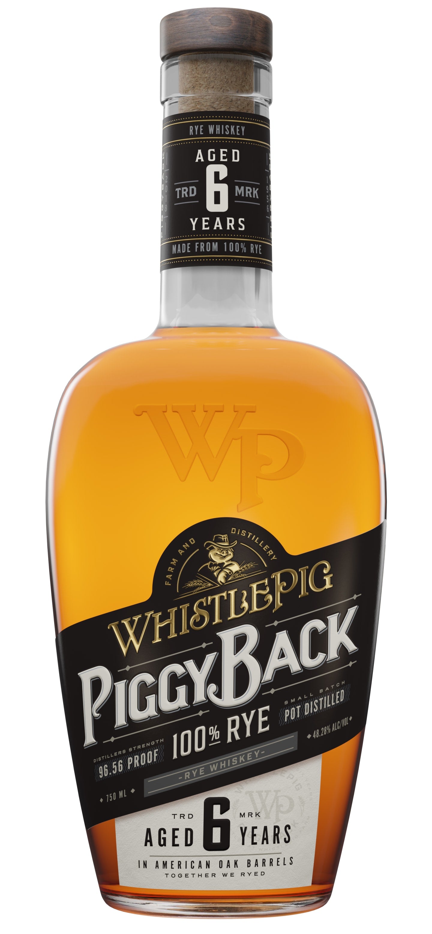 WhistlePig 6 Year PiggyBack Rye Whiskey