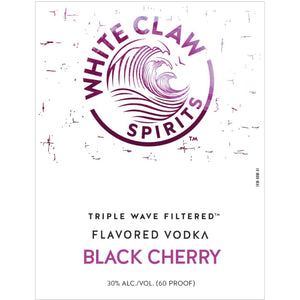 White Claw Spirits Black Cherry Flavored Vodka 750ml