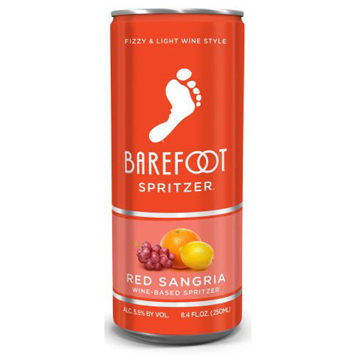 Barefoot Red Sangria Spritzer 4pk (8.4oz btls)