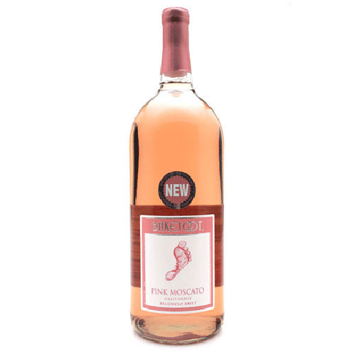 Barefoot Pink Moscato, California (1.5L)