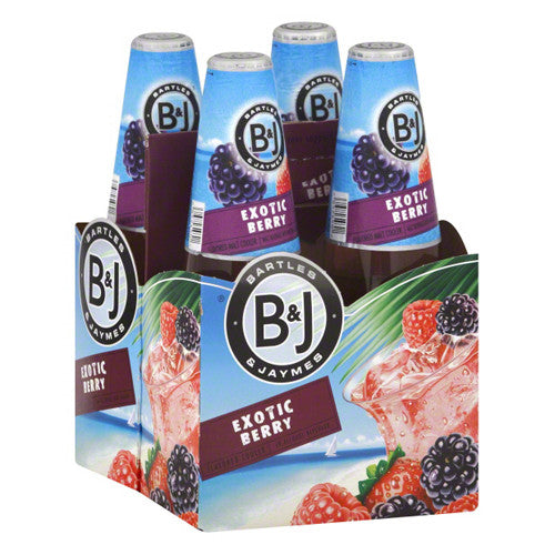 Bartles & Jaymes Exotic Berry Coolers (4pk 12oz btls)