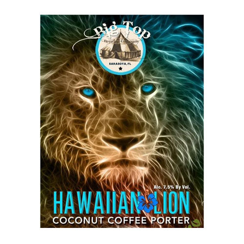 Big Top Brewing Hawaiian Lion Coconut Porter (6pk 12oz cans)