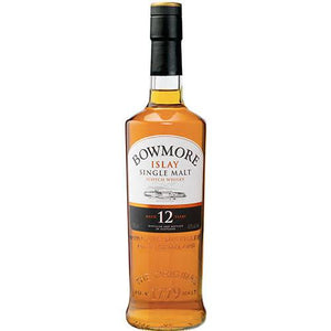Bowmore Islay 12 Year Single Malt Scotch Whiskey (750ml)
