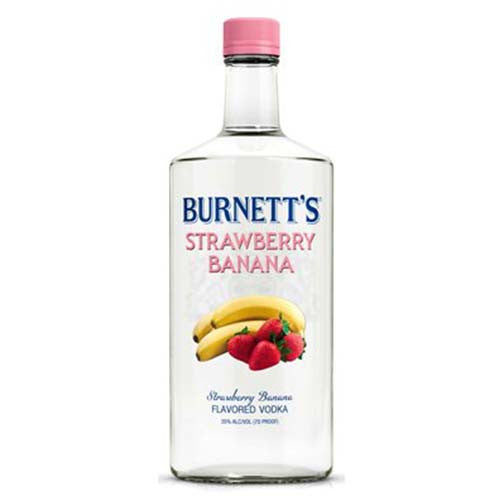 Burnetts Flavored Vodka Strawberry Banana (1.75L)