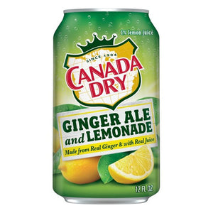 Canada Dry Ginger Ale & Lemonade (12pk 12oz cans)