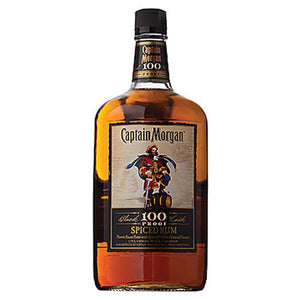 Captain Morgan 100 Proof Black Cask Spiced Rum (1.75L)